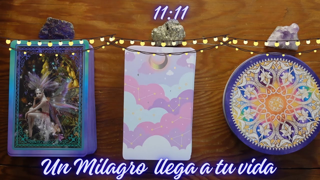 Llega un milagro 🔆 Tarot Interactivo