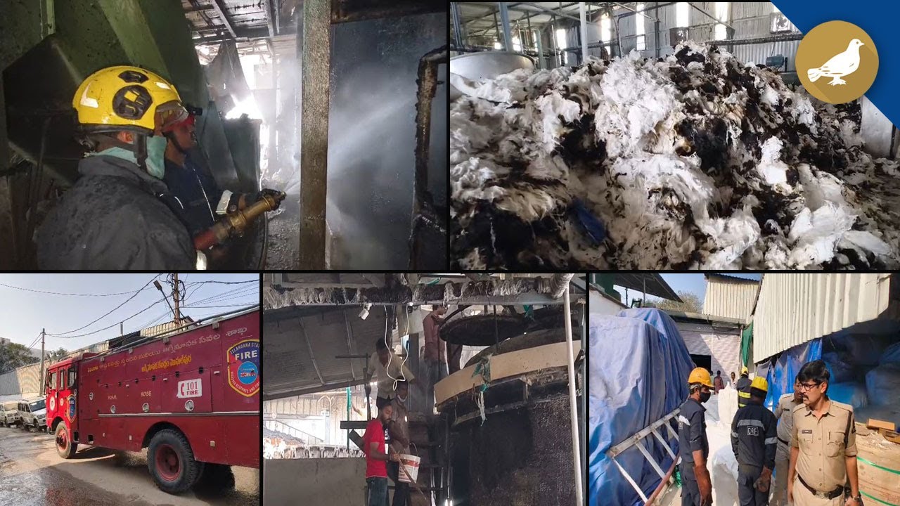 Fire accident in Old city's Chandulal baradari area