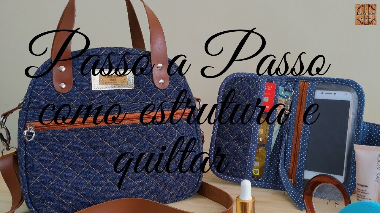 passo a passo de Quilting e como estruturar peças.