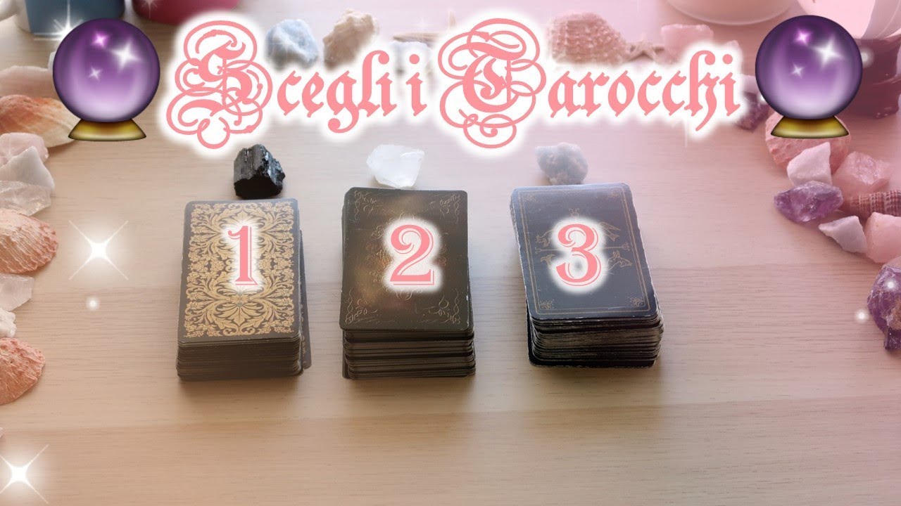 Cosa ti vorrebbe dire e perchè 🔮 Scegli i tarocchi 🔮