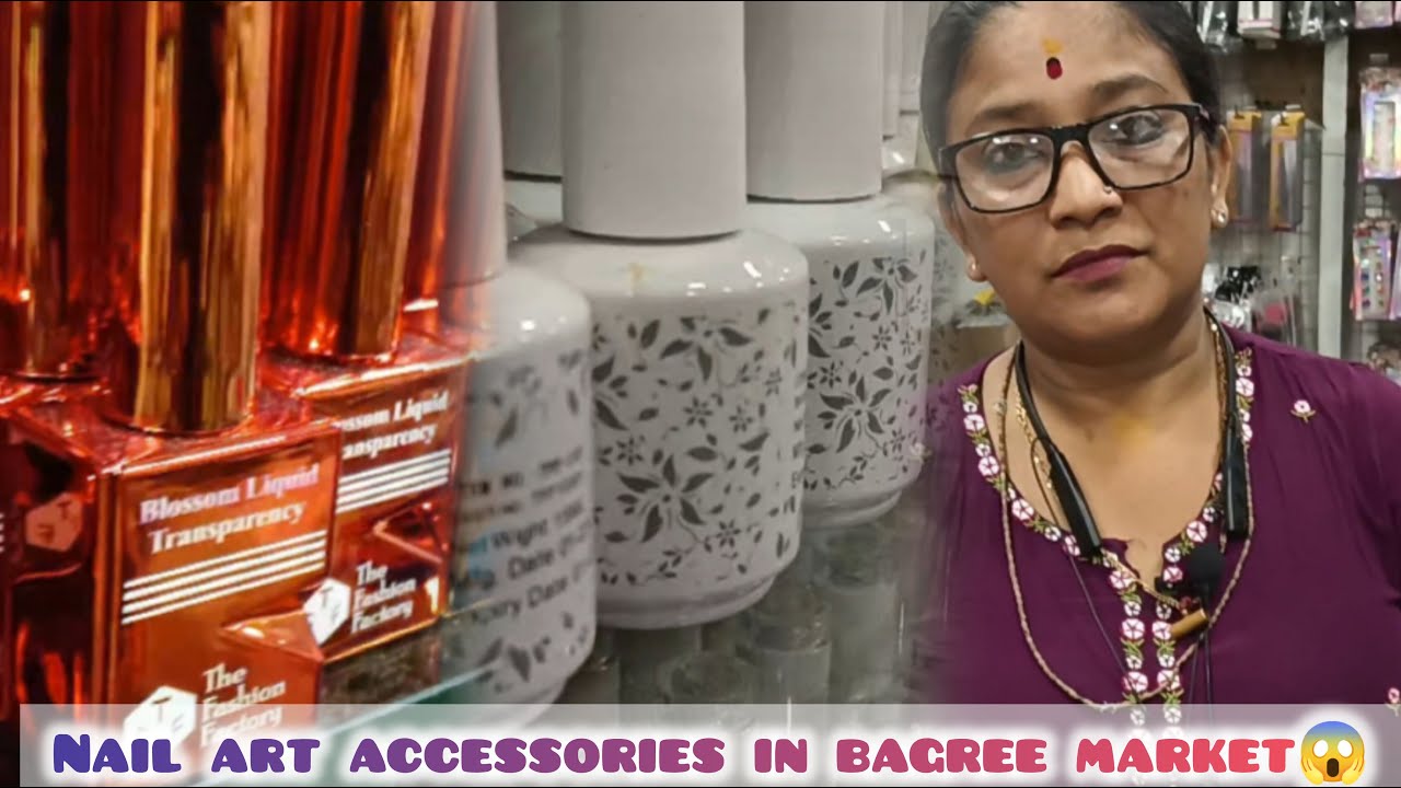 nail art accessories in bagree market | nail extension | bara bazar market | forever beauty