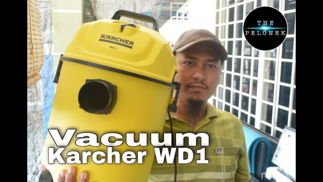 Vacuum Karcher WD1, masalah tak hidup, tak berfungsi, power masuk ada.