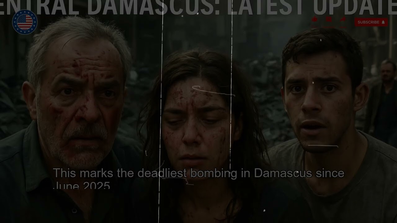 Deadly Bomb Blast in Central Damascus: Latest Updates