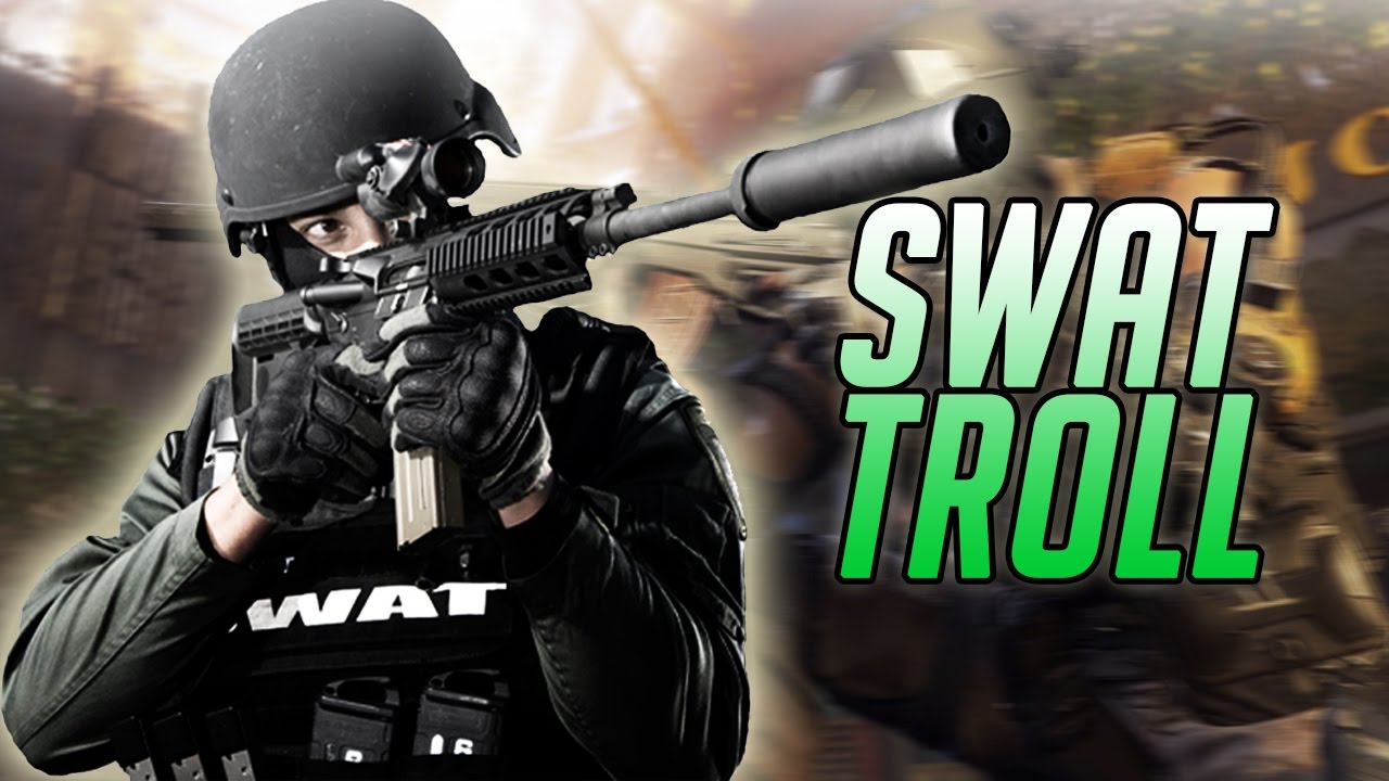 FAKE SWAT TROLL ON MODERN WARFARE REMASTERED!