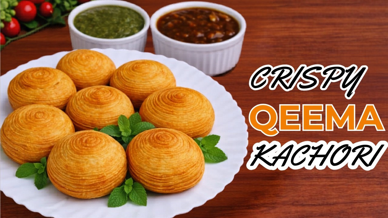 Crispy Layers Perfect Khasta Kachori | Halwai Style | Ramadan Preparation Recipe!🌙