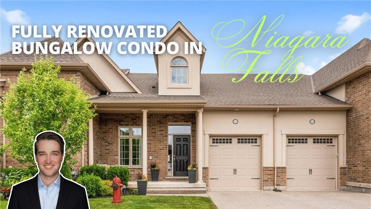 Niagara Falls, Ontario | Fully Renovated Bungalow Condo | Offered at $849,000 | Finished Basement
