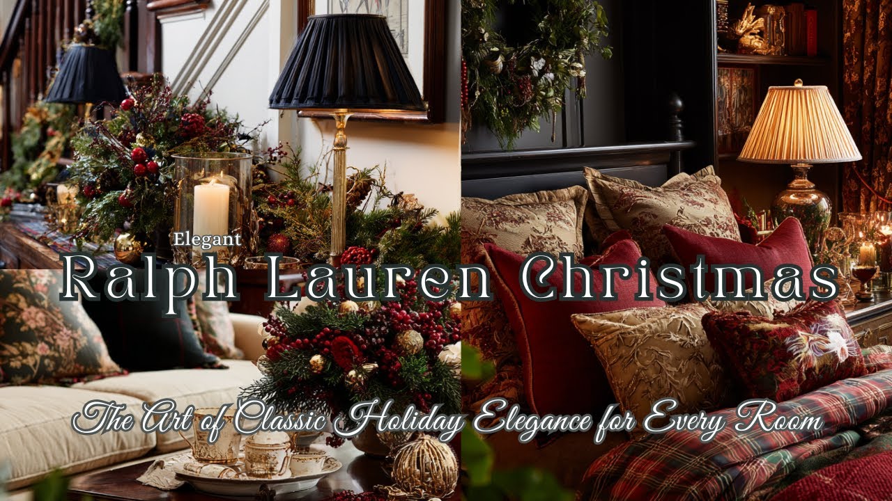 🎄Рождественский декор Ralph Lauren 2025 | Искусство классической праздничной элегантности для каж...