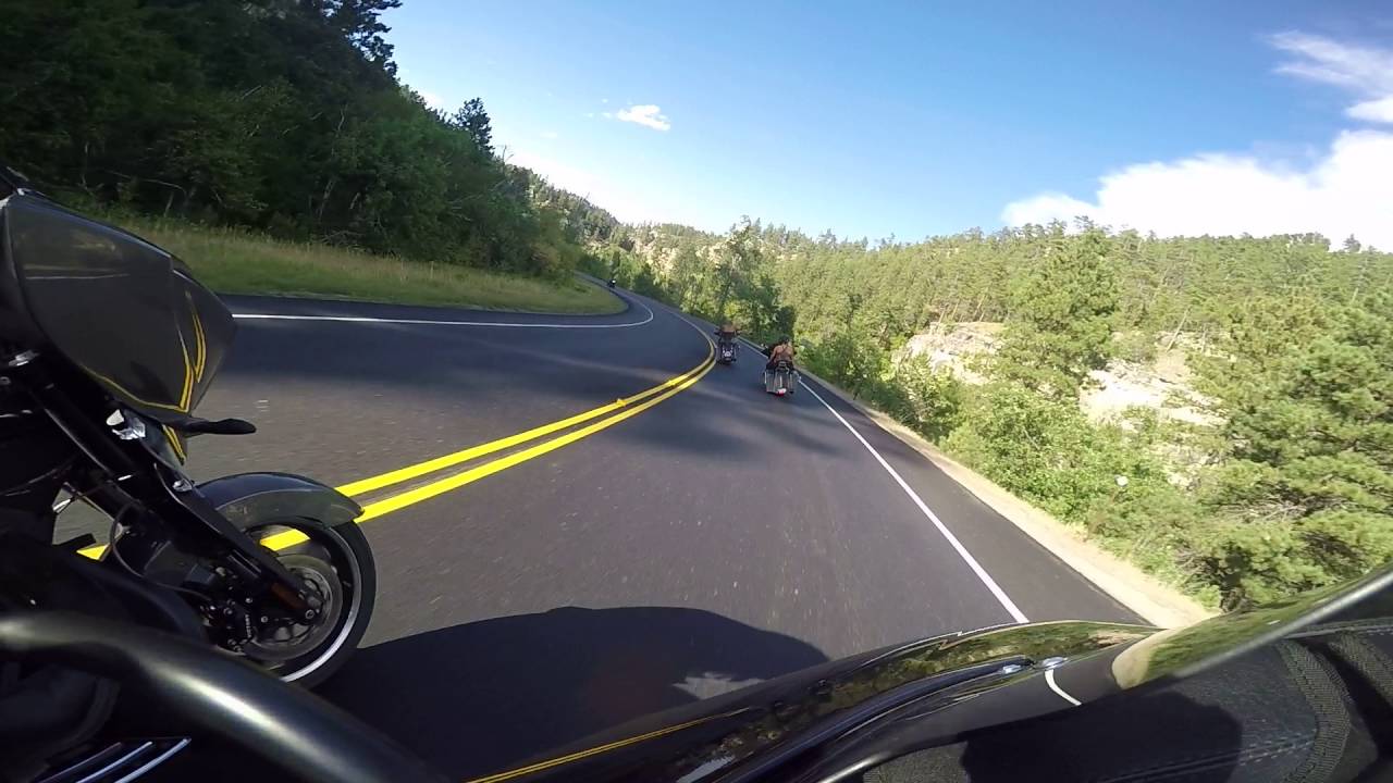 6 minutes of Sturgis Riding Side by Side