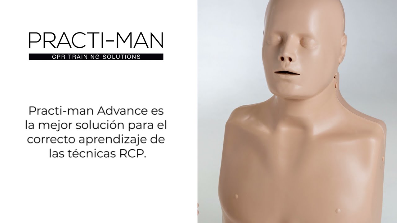 PRACTI-MAN ADVANCE - Maniquí de entrenamiento RCP (ES)
