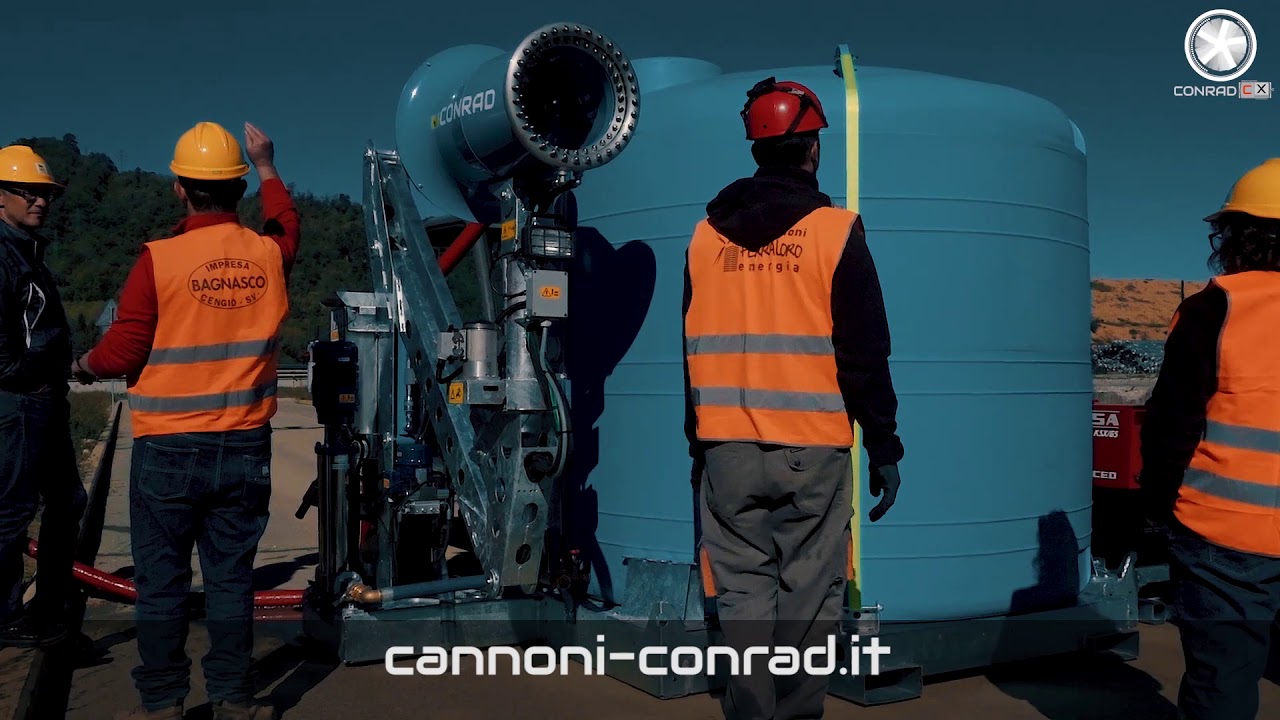 CONRAD abbattimento polveri - dust suppression system