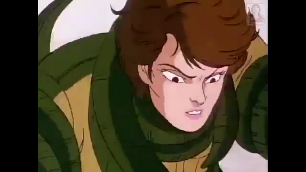 G.I. Joe: Lady Jaye coiled up.