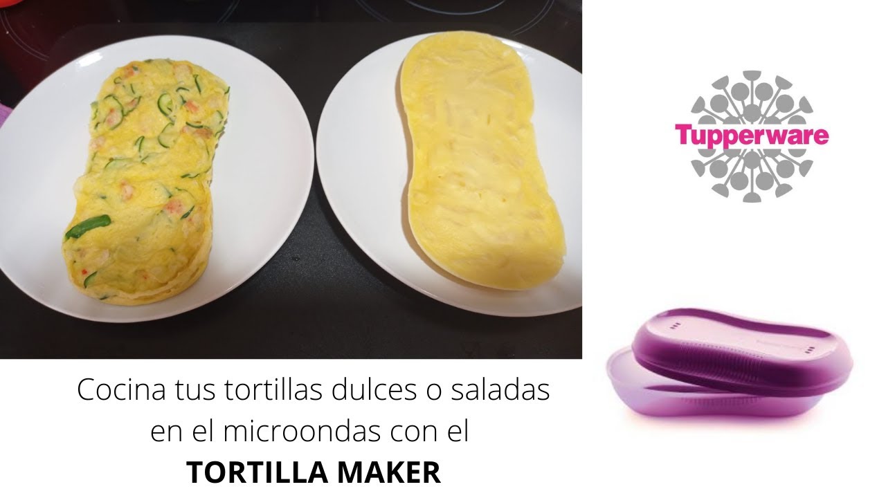 Cómo hacer tortillas en el TORTILLA MAKER de Tupperware