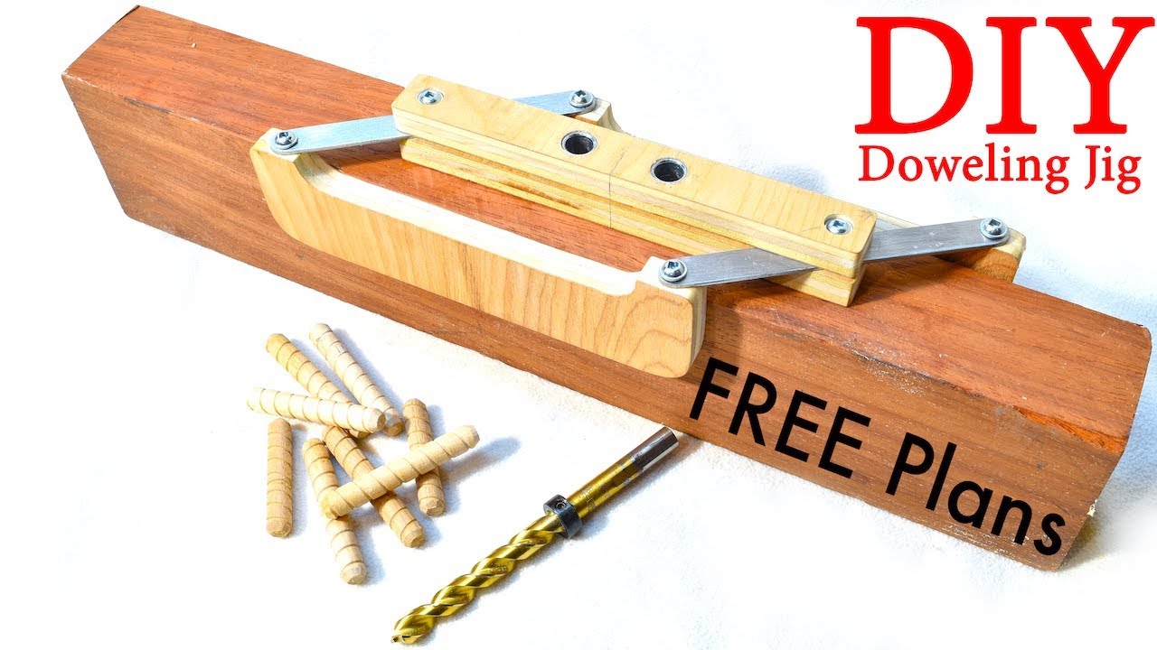 Self–Centering Doweling Jig / FREE PLANS