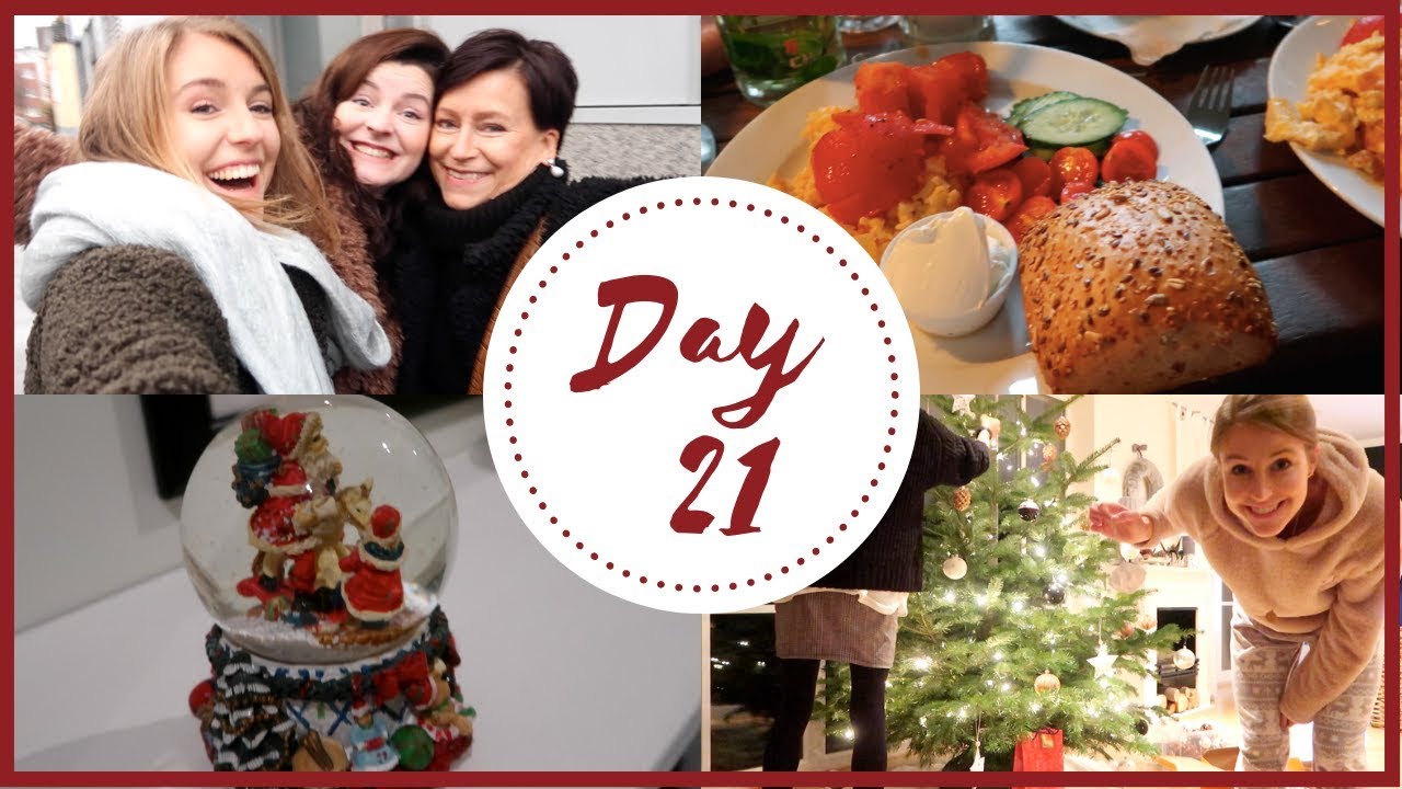 DRIVING HOME FOR CHRISTMAS & WEIHNACHTSBAUM SCHM&Uuml;CKEN | Vlogmas Day 21 | Charlotte K.