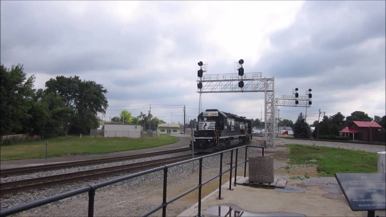 A Busy Morning in Bellevue, Ohio, Part 2. July 1st, 2016.