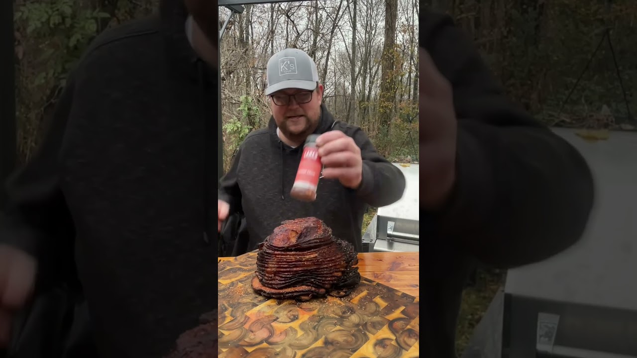 Deep fried ham