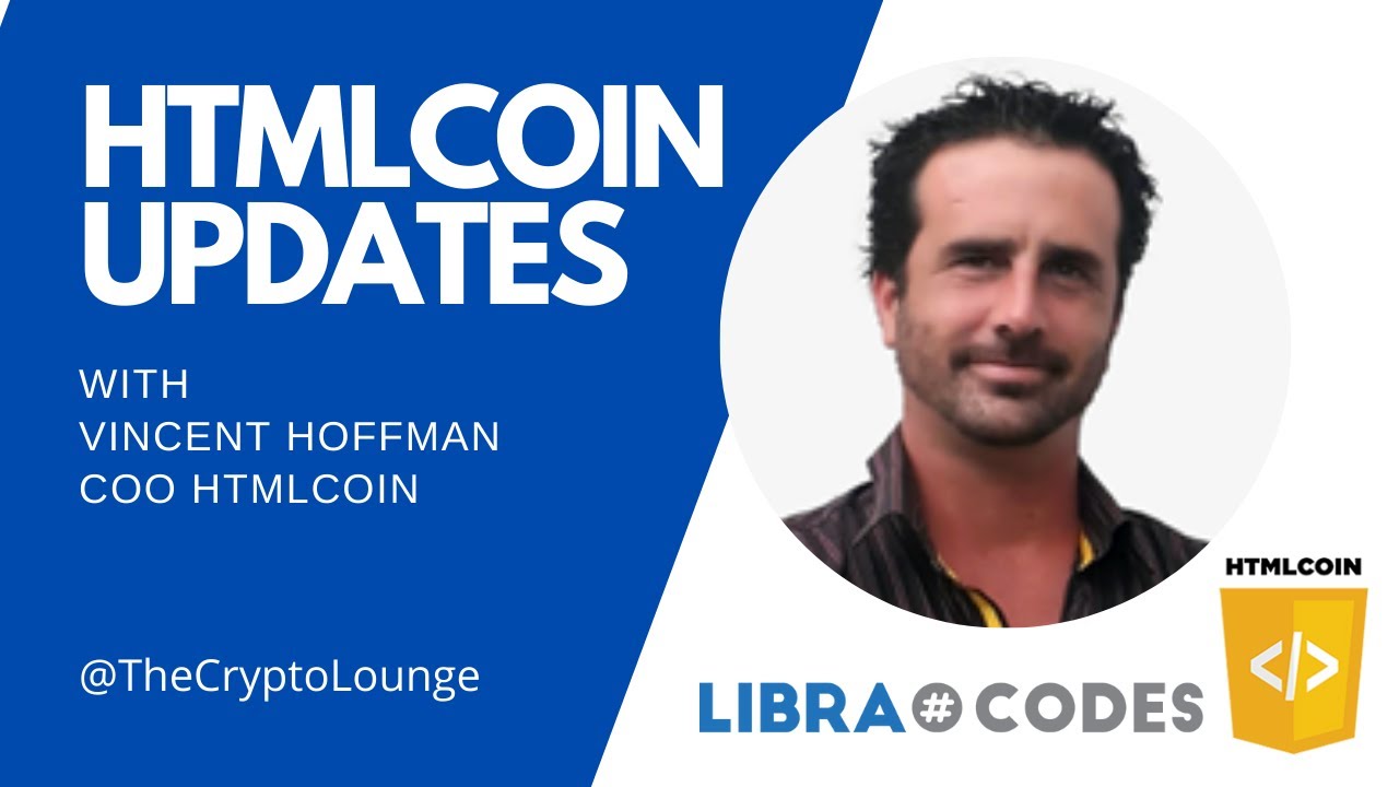 HTMLCOiN updates with Vincent Hoffman