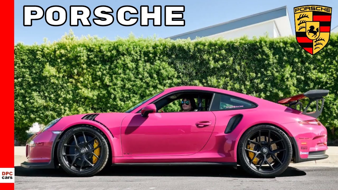 One Woman's Incredible Colorful Porsche Collection
