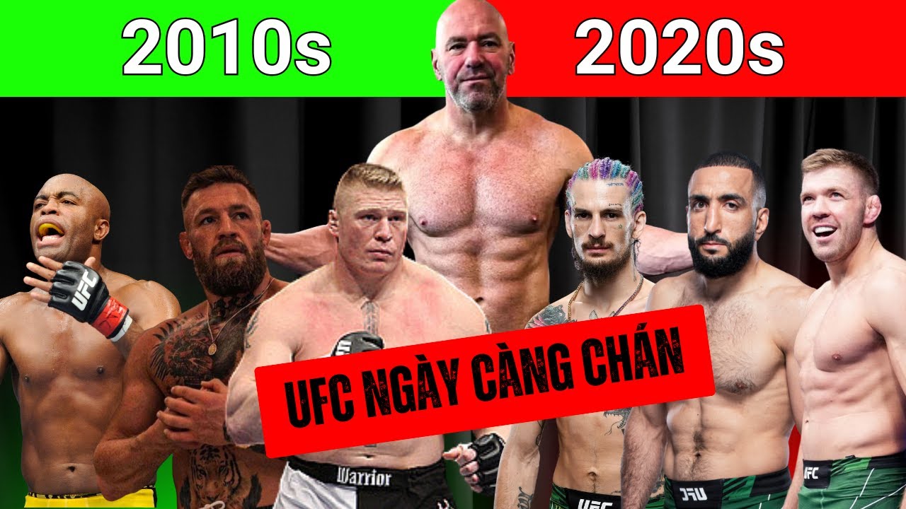 Tại sao UFC ngày càng chán ?