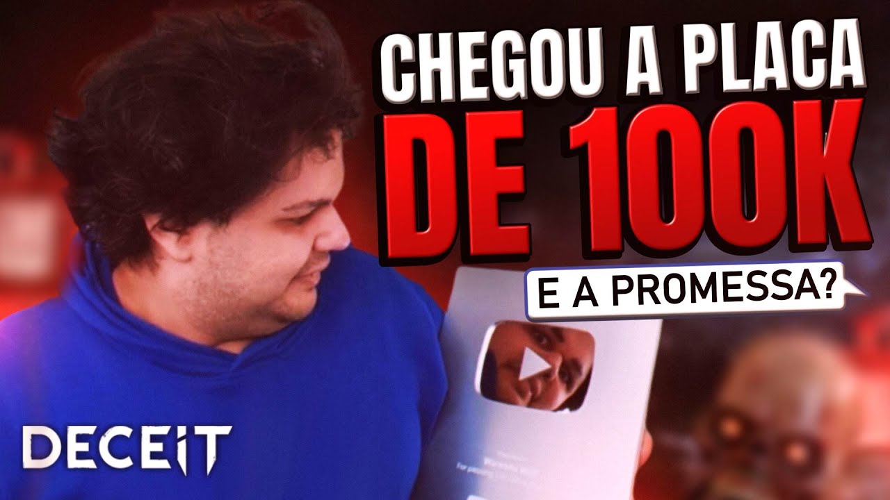 RECEBI MEU PRÊMIO DO YOUTUBE 🏆 | Deceit