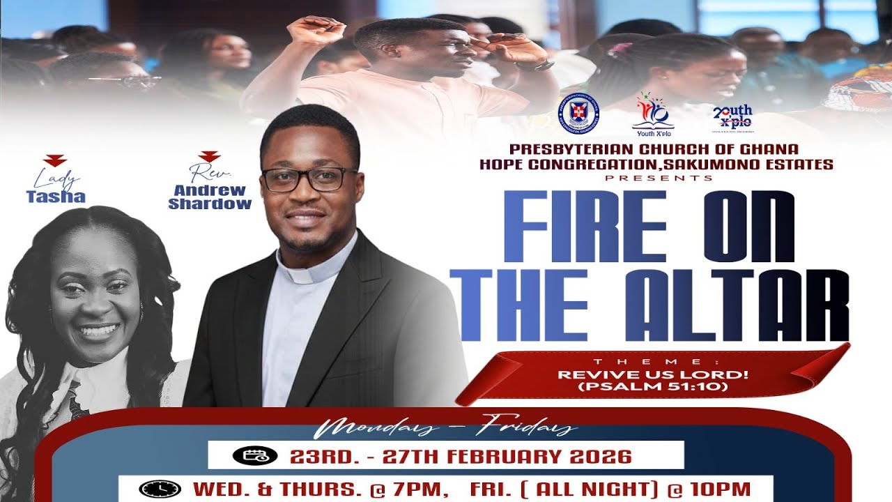 FIRE ON THE ALTAR [Youth X'plo Edition] - 25th February 2026