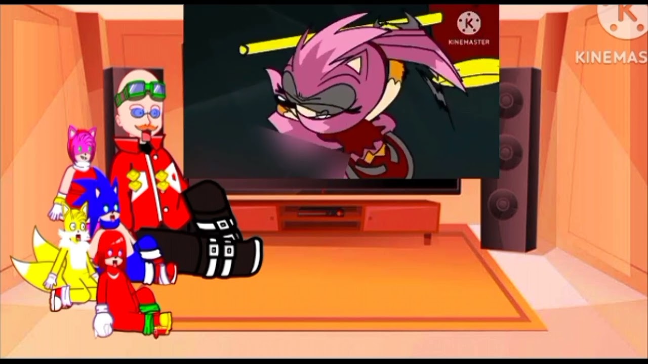 sonic the hedgehog react to there's something about amy chapter 4