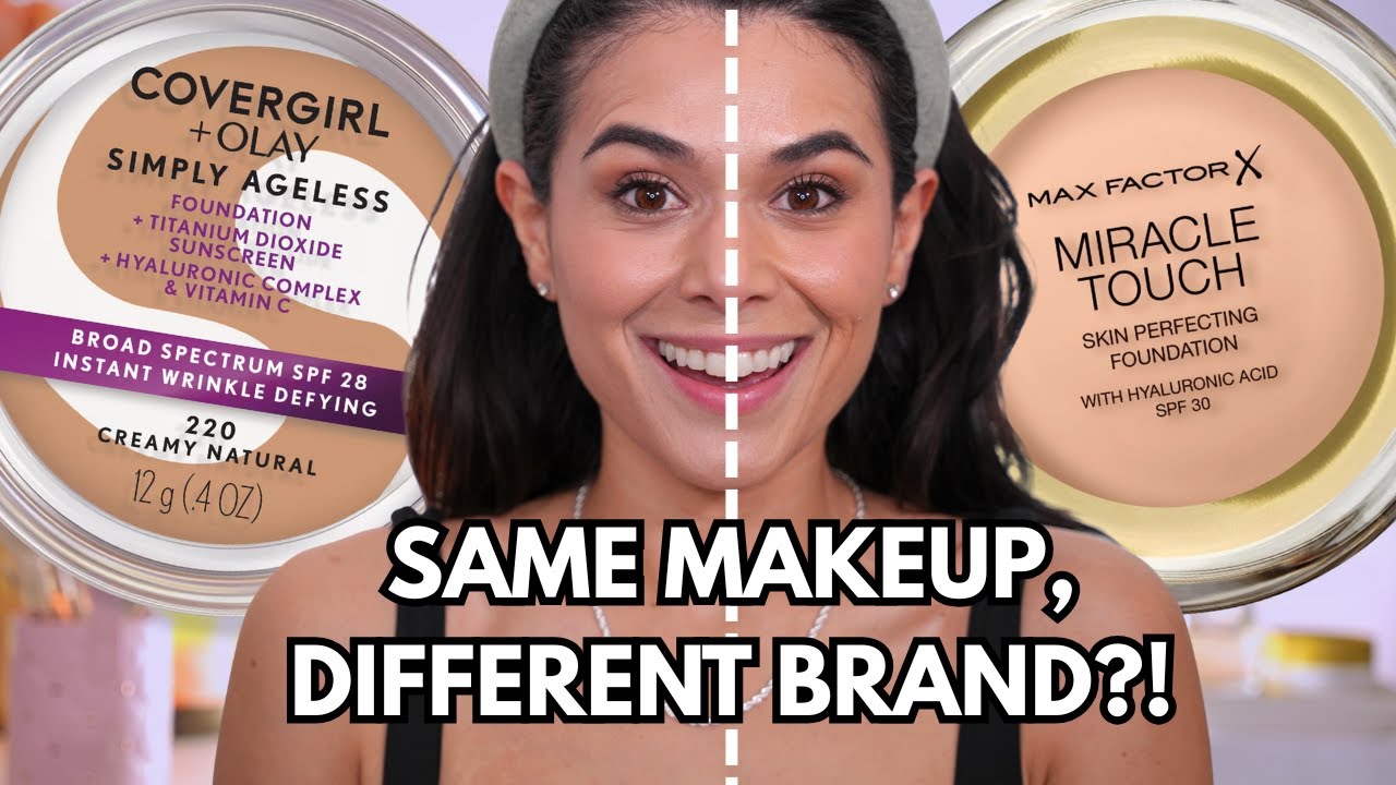 I Can't Believe This... Are Max Factor and Covergirl Selling the SAME PRODUCT?!