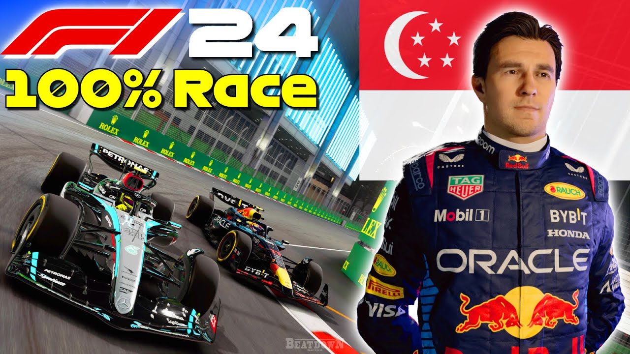 F1 24 - Let's Make Checo World Champion #18: 100% Race Singapore