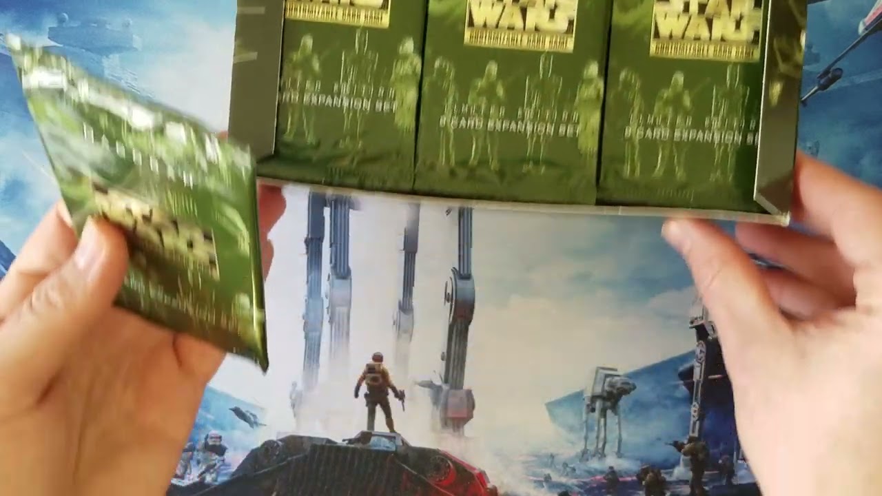 Star Wars CCG Sealed Opening #65: Dagobah Limited Booster Box
