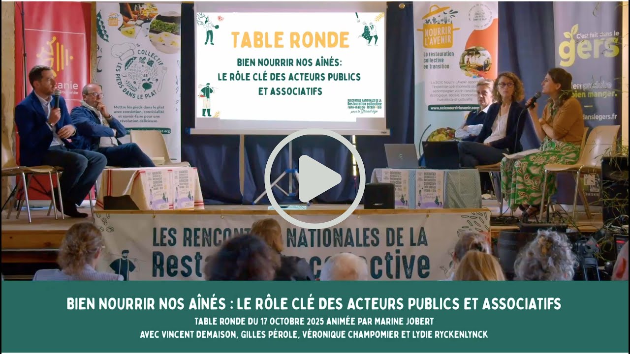 Bien nourrir nos ainés: le rôle clé des acteurs publics et associatifs - Rencontres Nationales 2025