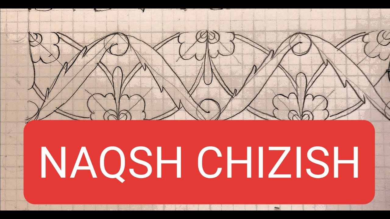 Naqsh Chizish Sirlari. 1, 2, 3 Gullar