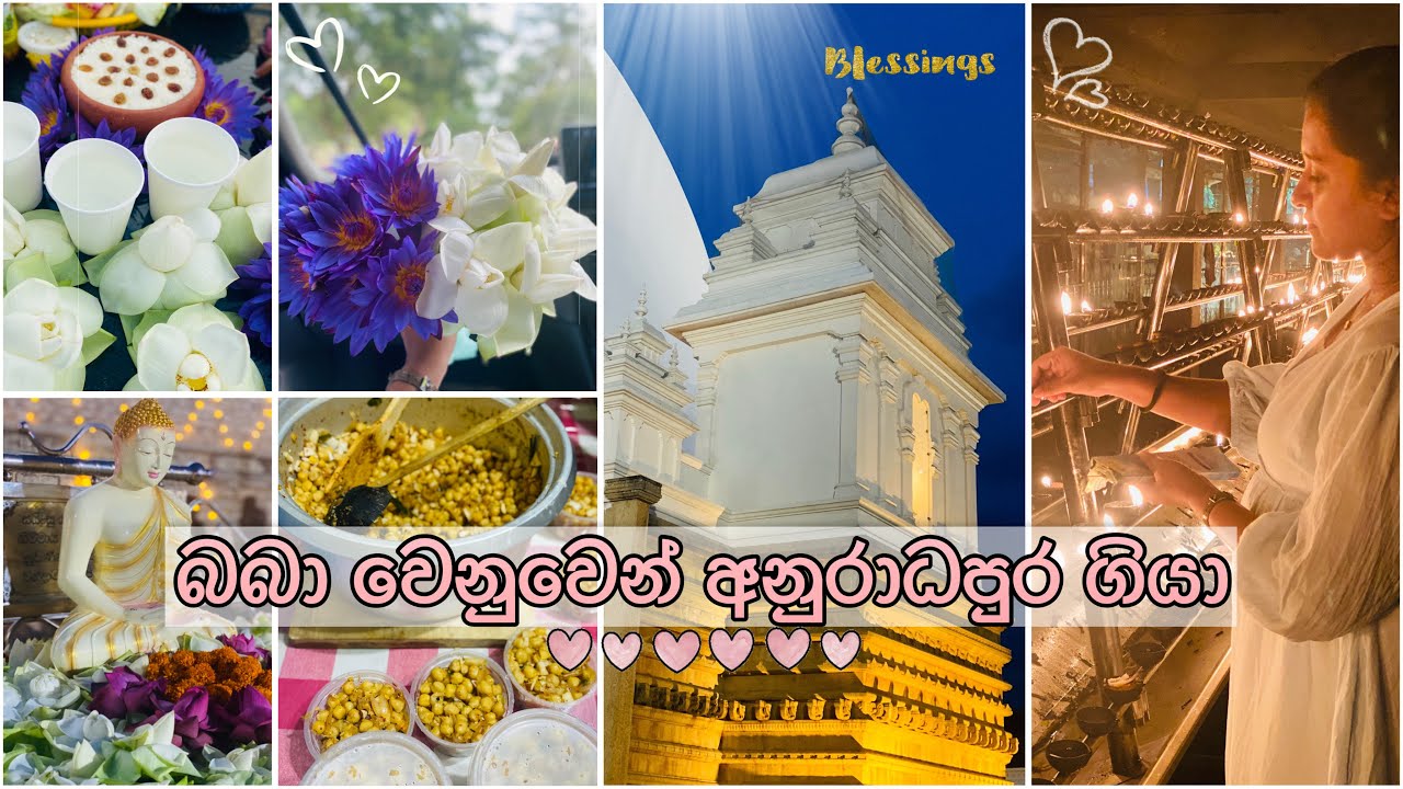 රුවන්වැලිසෑයට කිරිපිඩු පූජා කලා🩵🤰| A Special Thing I Did for My Baby | Pregnancy Vlog