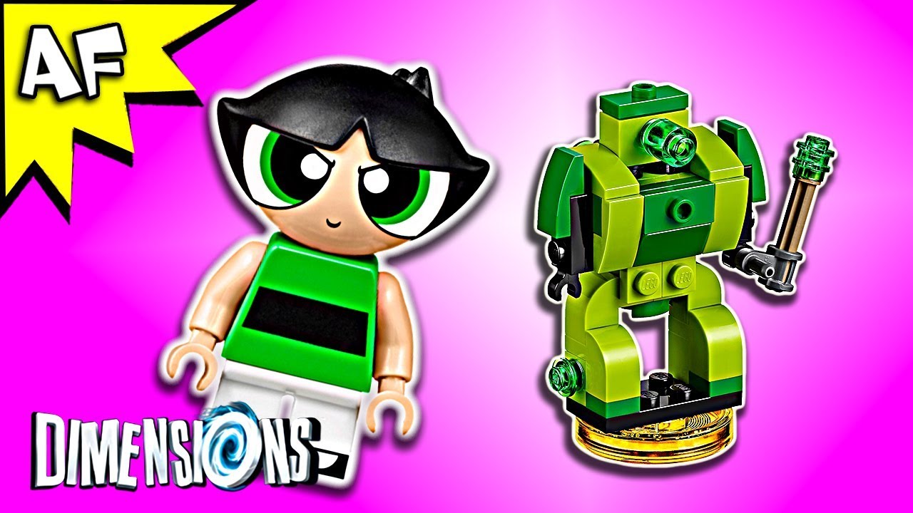 Lego Dimensions Powerpuff Girls BUTTERCUP 3-in-1 Fun Pack 71343 Speed Build