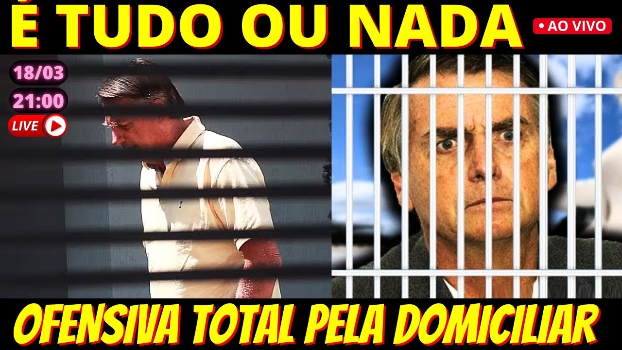 🔴 21h TUDO POR VOTO - Tarcísio mais 178 deputados fazem apelo pela domiciliar a Bolsonaro