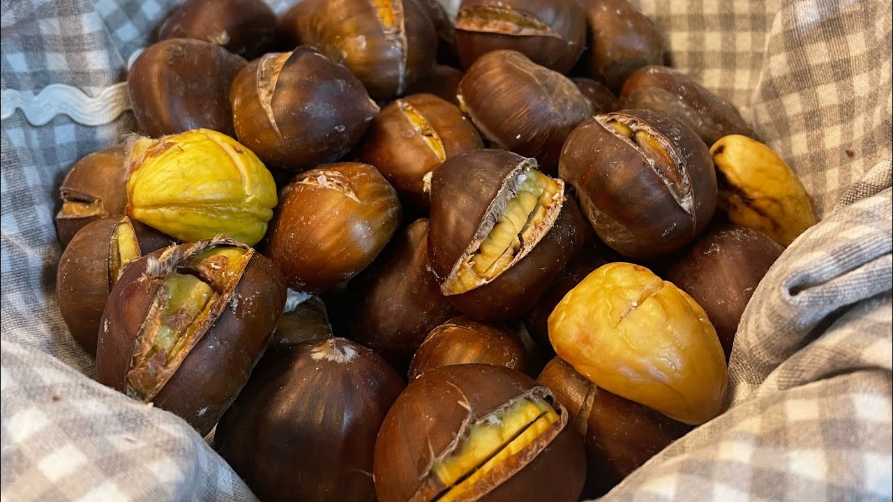 A MELHOR RECEITA DE CASTANHAS ASSADAS NO FORNO SUPER F&Aacute;CIL | AlesMenu