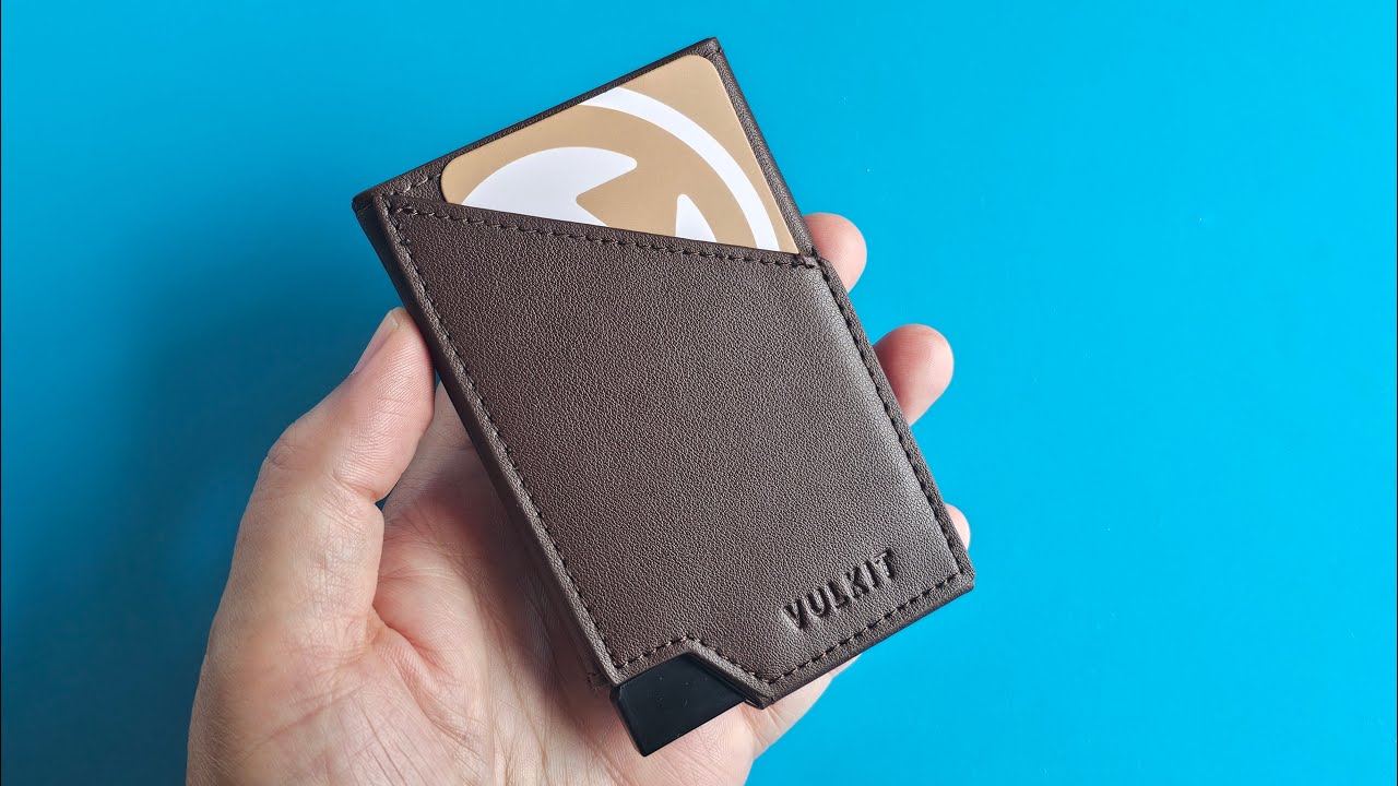 High Quality minimalist card holder wallet - VULKIT Pop up card holder