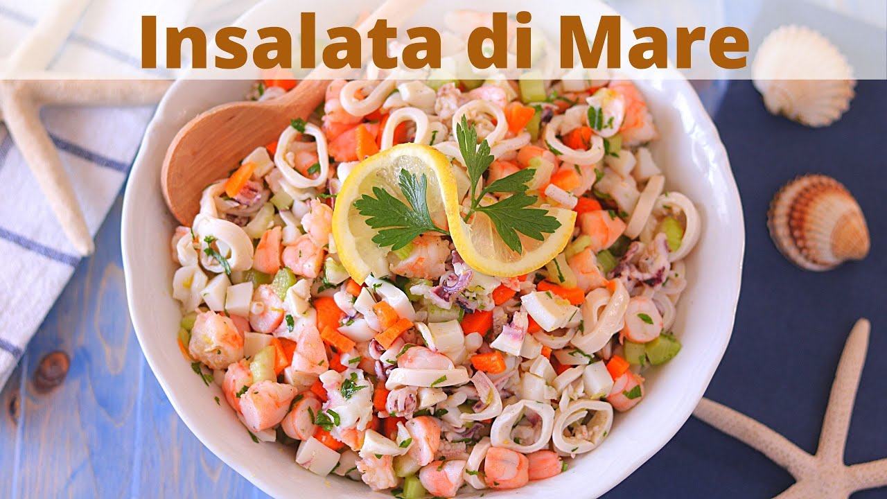 INSALATA FREDDA DI MARE - Ricetta Facile di Lorenzo in cucina - Sea salad