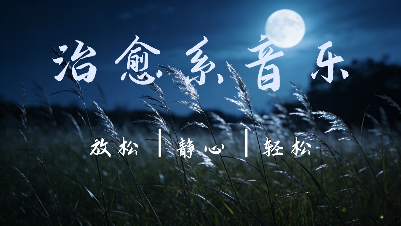 🌙 治愈纯音乐 & 白噪音 24/7｜放松 助眠 学习 解压