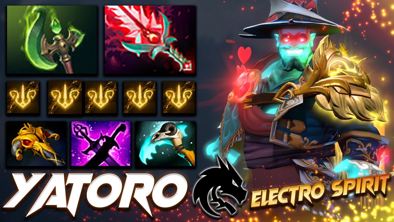 Yatoro Storm Spirit Electro Spirit - Dota 2 Pro Gameplay [Watch & Learn]