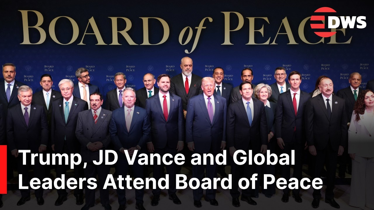 FAMILY PHOTO: Trump, Marco Rubio, JD Vance Join World Leaders at Historic Board of Peace | AC1G