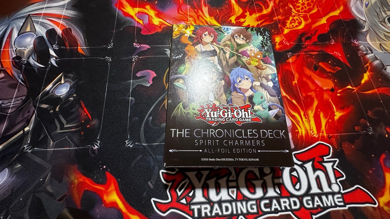 Yu-Gi-Oh The Chronicles deck spirit charmers opening