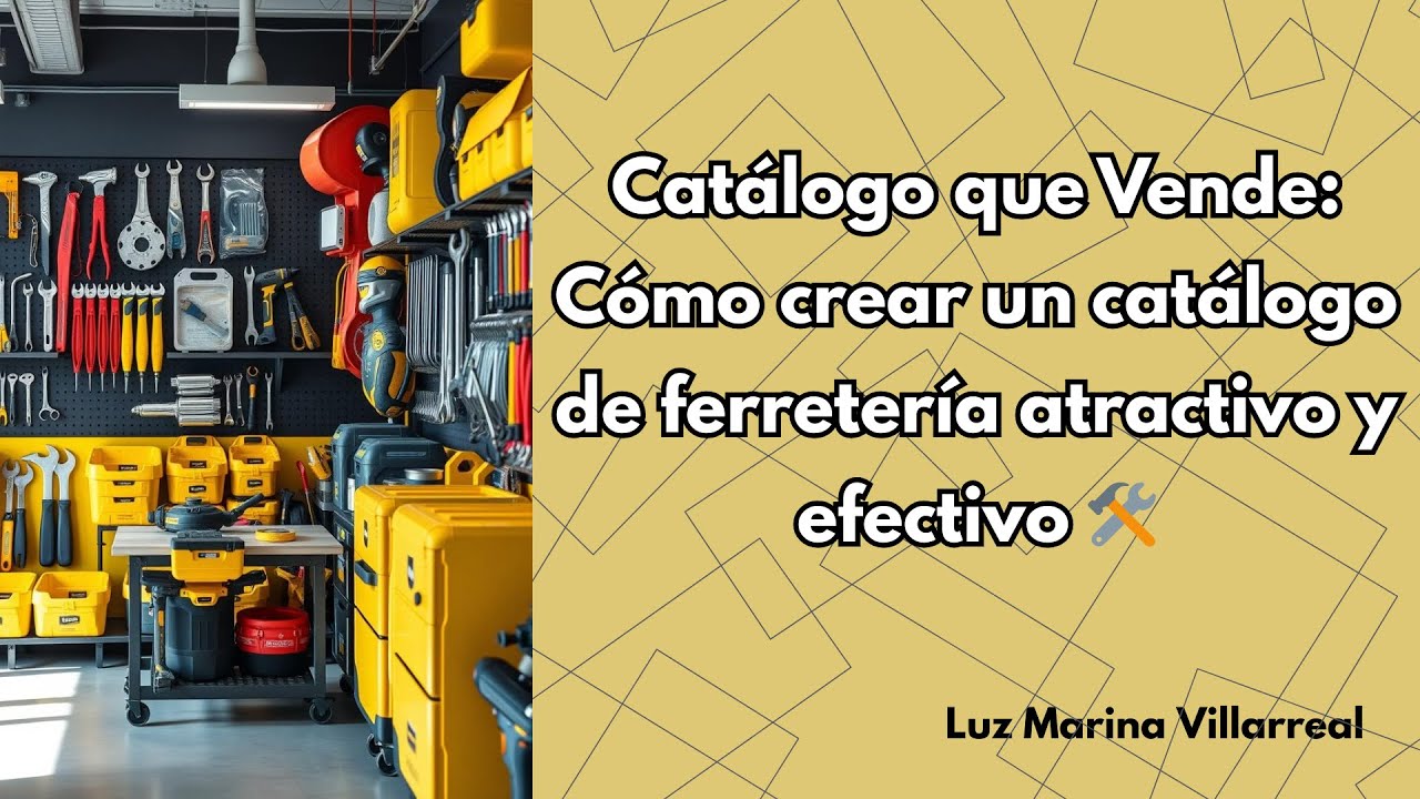 Cómo crear un CATÁLOGO DE FERRETERÍA que VENDE 🔥 | Guía práctica paso a paso
