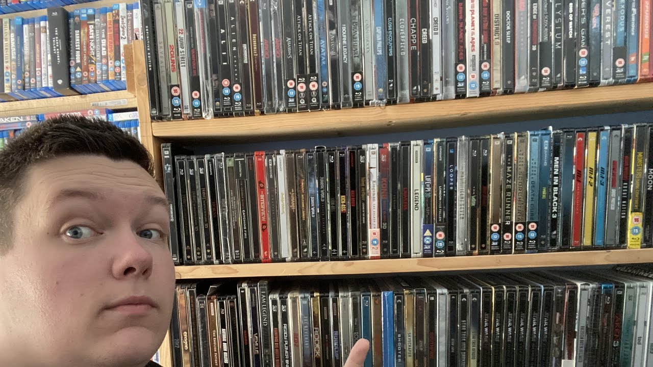 Моя коллекция Blu-ray, 3D и 4K Ultra HD Steelbook! Более 200! От А до Я, 2021!
