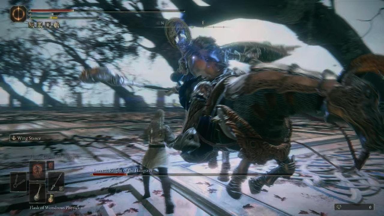Elden Ring - Loretta vs. Deflect Tear Milady (no hit)