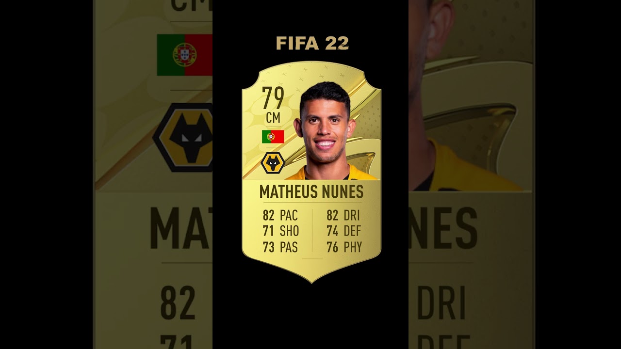 Matheus Nunes in EVERY FIFA (FIFA 21-FIFA 23) #like #subscribe