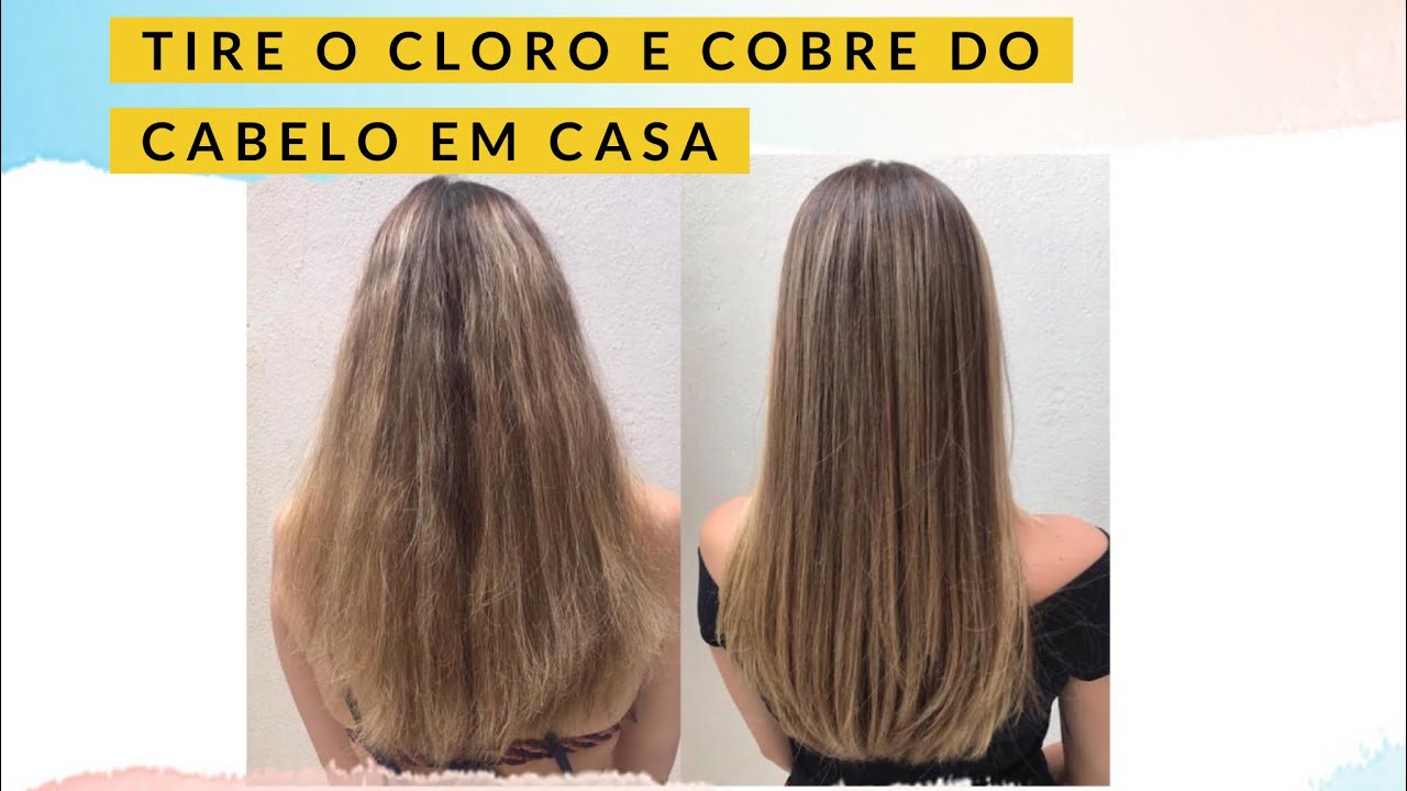 COMO TIRAR CLORO E COBRE DO CABELO EM CASA