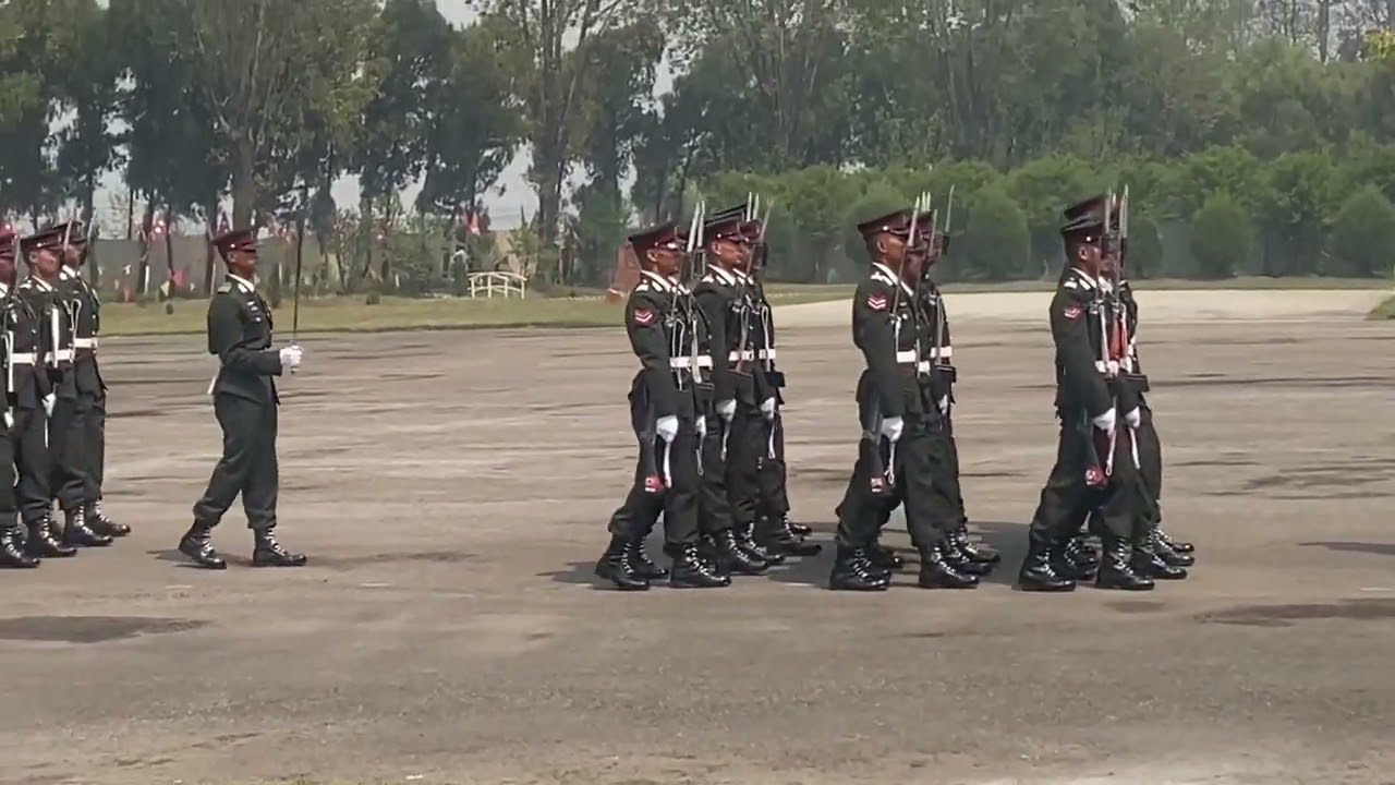 Passing Out Parade of 60 - Basic Officer Cadet @ Nepal Military Academy, Kharipati (DIMA Academy)