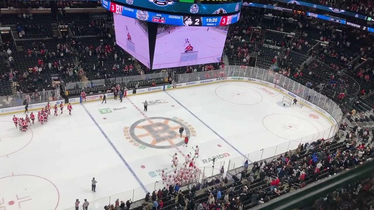 Cole Hudson wins the Beanpot Shootout for Boston University