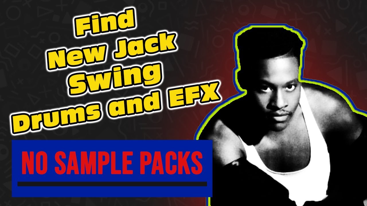 3 TIPS To Help You Find NEW JACK SWING Sounds for Beat Production - NO SAMPLE PACKS
