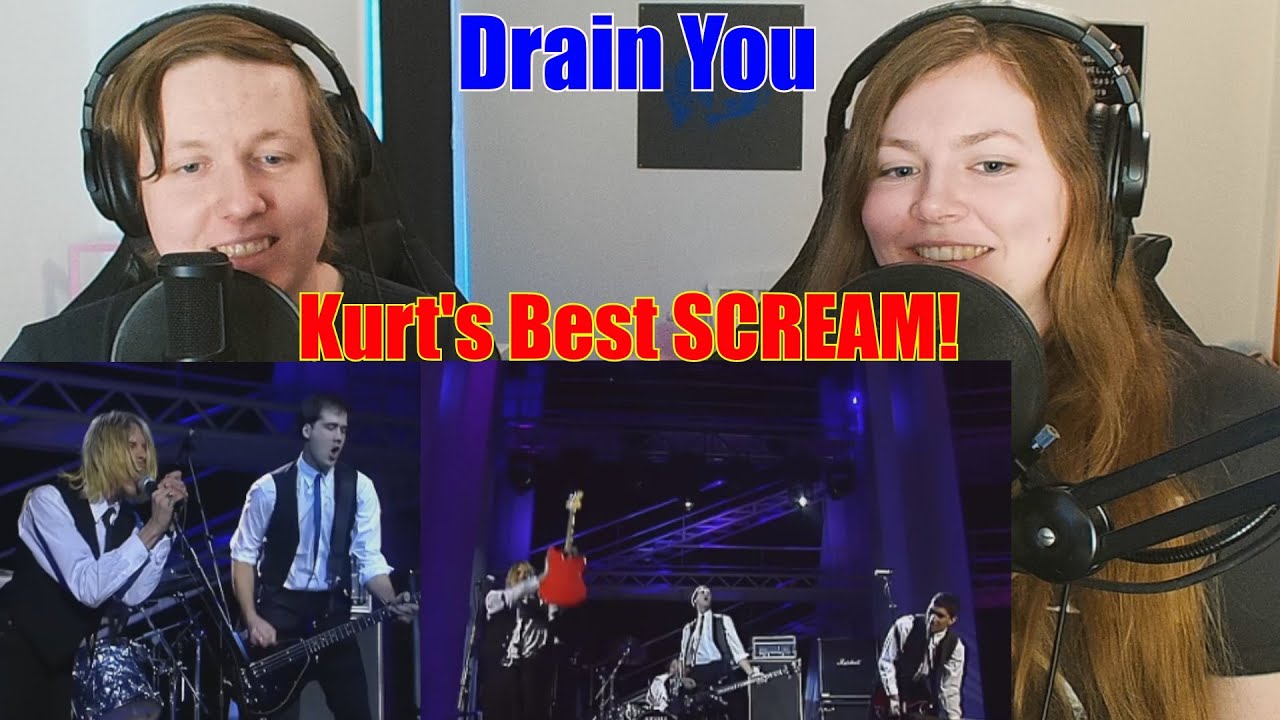 Couple First Reaction To - Nirvana: Drain You [Live On 